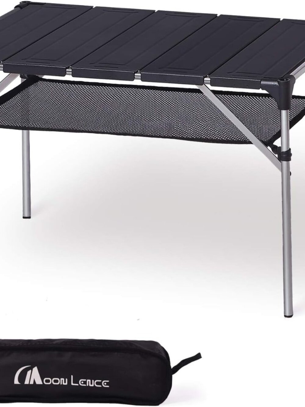 MOON LENCE Lightweight Portable Folding Camping Table Compact with storage bag